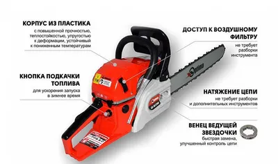 Бензопила Optima CS-18/2700