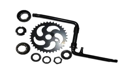 Кассета L-TWOO CS-A3,8 скоростей,зубья 11-32, сталь,серебристая