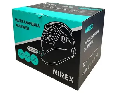 Маска сварщика NIREX NWM 10 PRO REAL COLOR