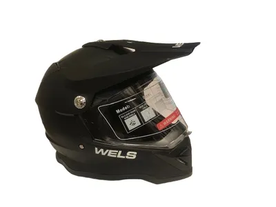 Шлем кроссовый 819-7 WELS DOT съемный визор 819-7 С