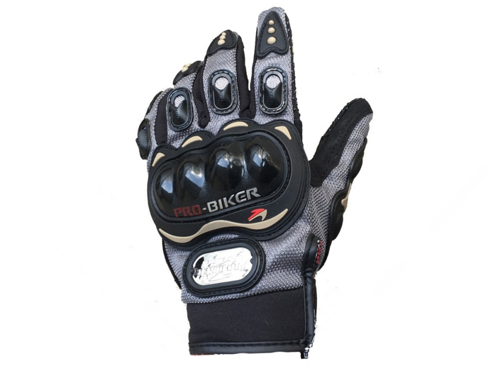 перчатки pro-biker mcs-01c grey, m