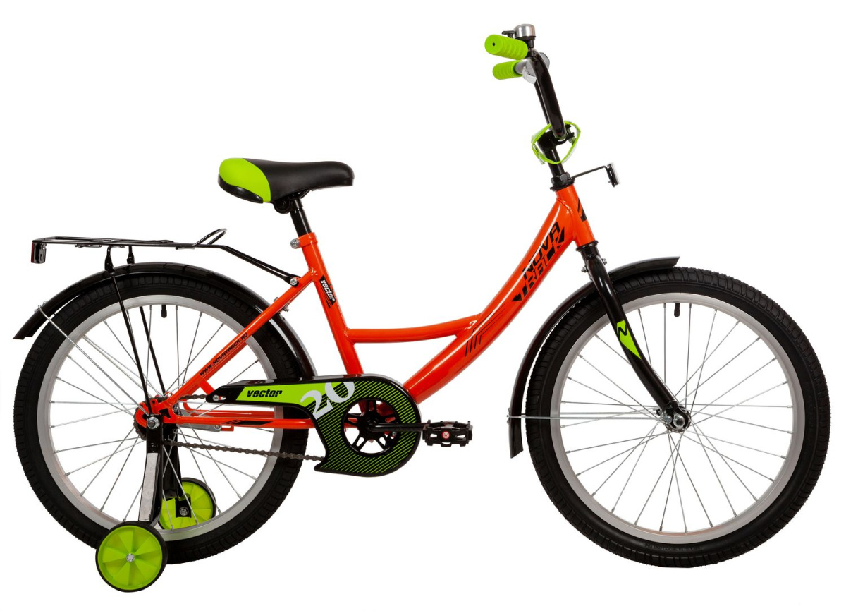 велосипед детский novatrack 20" vector