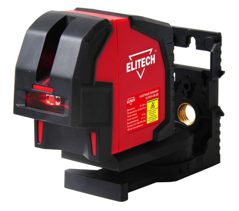 уровень лазерный  elitech лн 15