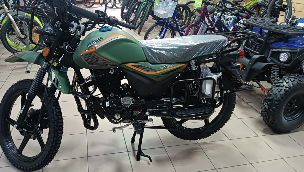 мотоцикл roliz optimus max 200