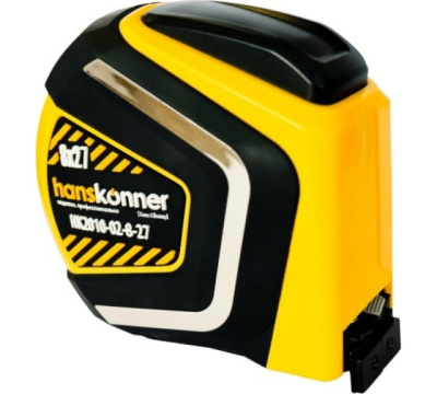 Рулетка Hanskonner 8мx27мм HK2010-02-8-27