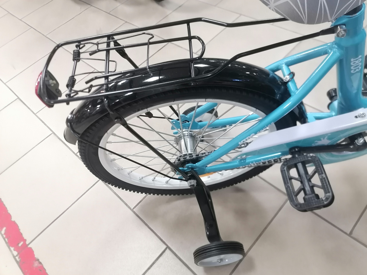 велосипед детский black aqua 18"