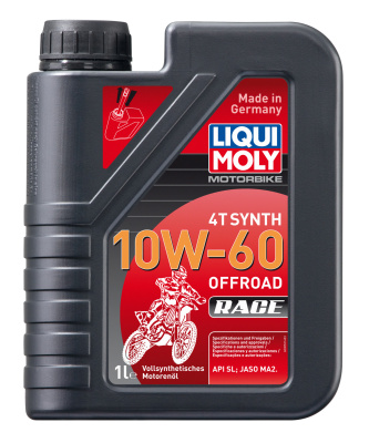 Масло Liqui Moly 4- х т 10W60 Synth Offroad Race 3053