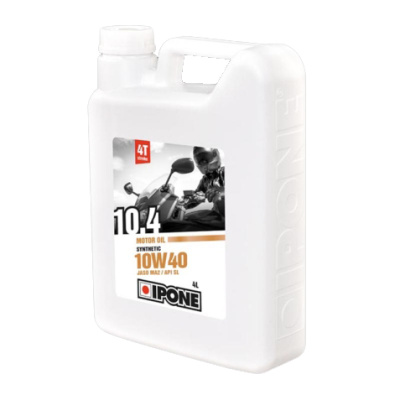 Масло IPONE 10.4 4Т 10W40 (4л) синтетическое моторное масло 800054