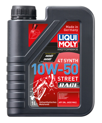 Масло Liqui Moly 4-х т 10W50 Street Race 3982/1502