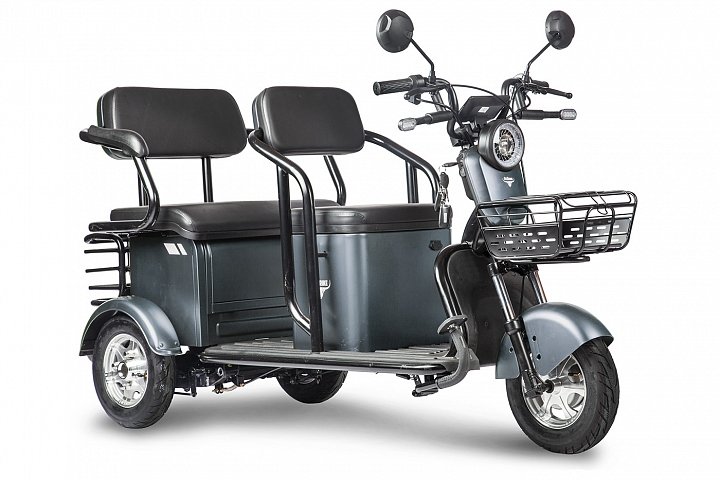 трицикл электрический rutrike караван