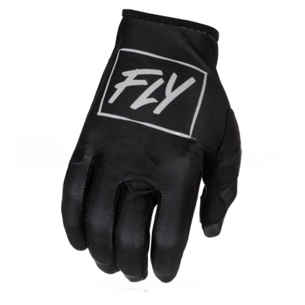 перчатки fly racing lite черные/серые 2022 7 xs