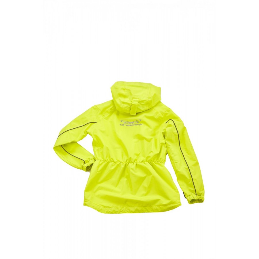 комплект детский дождевой (куртка, брюки) dragonfly evo kids yellow