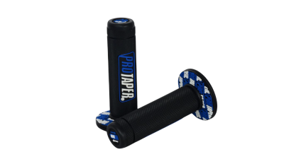 Ручки руля резиновые питбайк (ПАРА!) черн/синие PRO-TAPER 00196