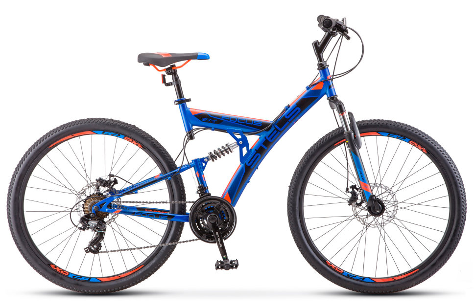 велосипед stels focus md 27,5" 21-sp v010