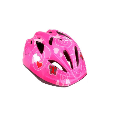Шлем вело 224 розовый с регулировкой