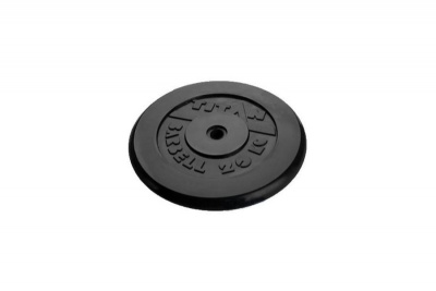 Диск обрезиненный черный TITAN d-26 20 кг