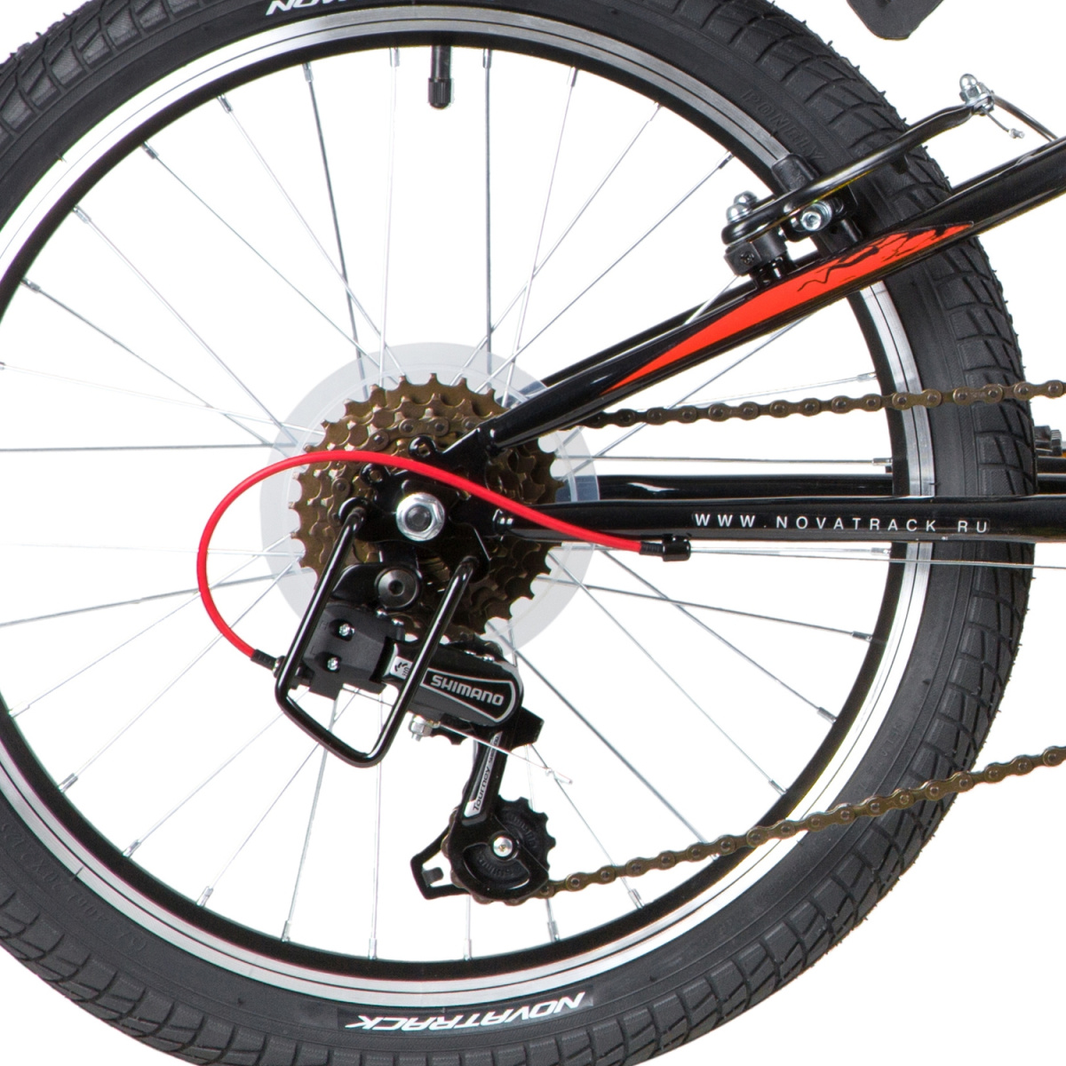 велосипед детский novatrack 20" racer