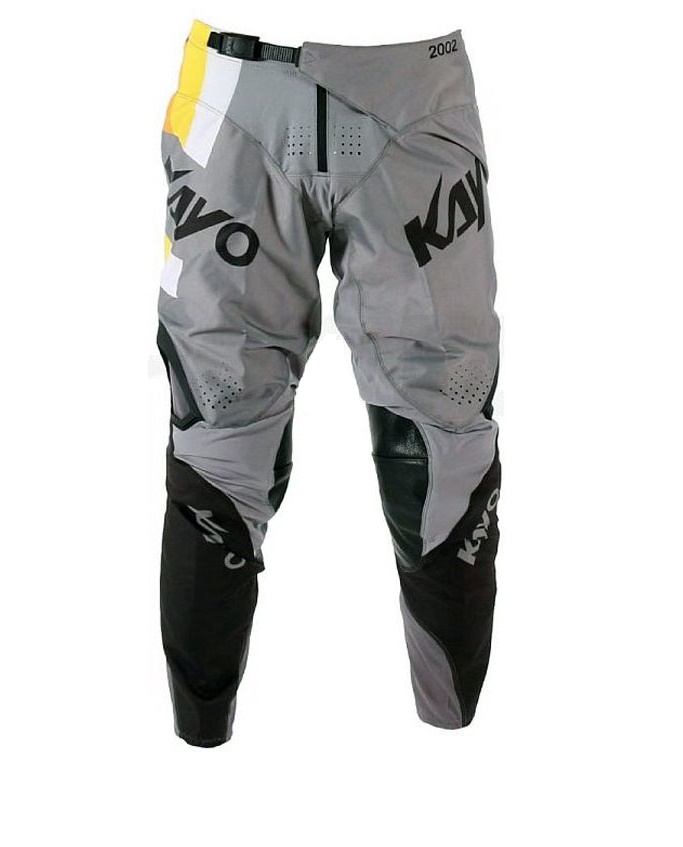 брюки для мотокросса kayo серые/черные m