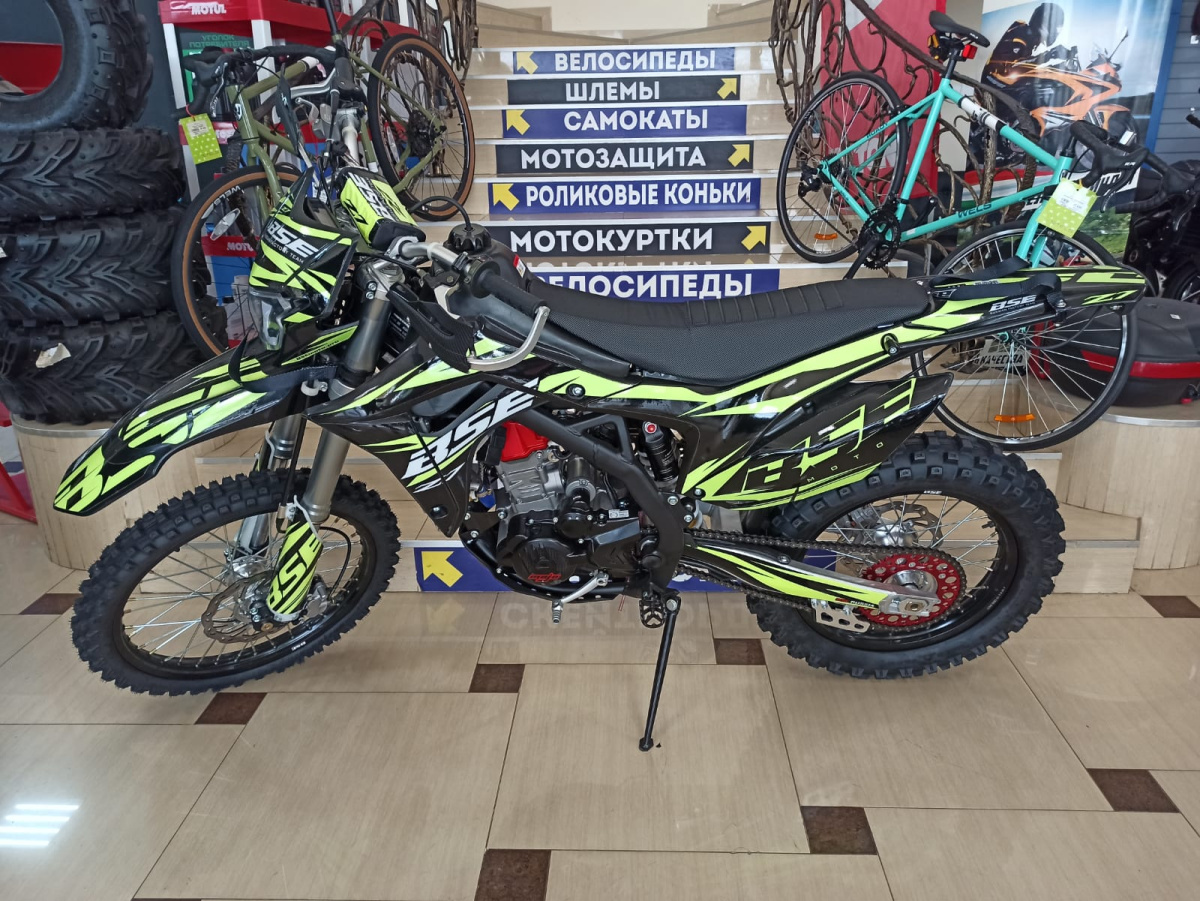 мотоцикл bse z7 green blast