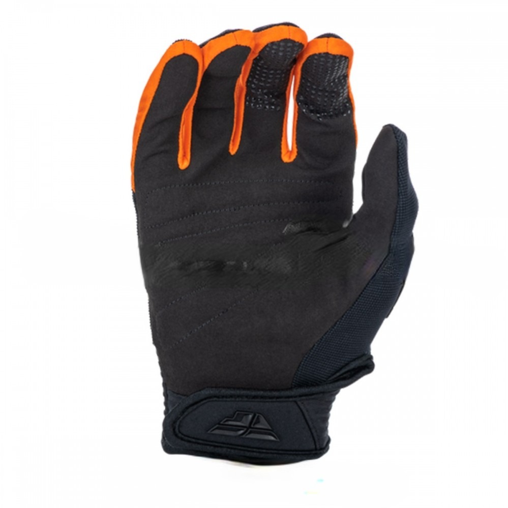 перчатки fly racing f-16 черные/оранжевые 2022 10 l