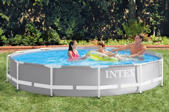 бассейн каркасный intex 76х366 см + фильтр/насос 26712