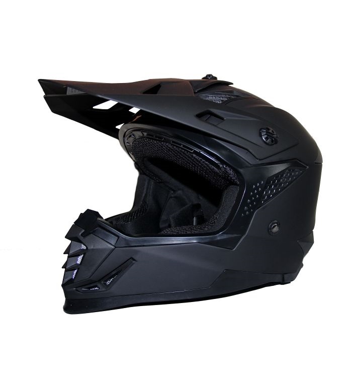 шлем (кроссовый) ataki sc-16 solid черн/матов xl