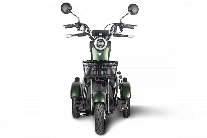 трицикл электрический rutrike шкипер