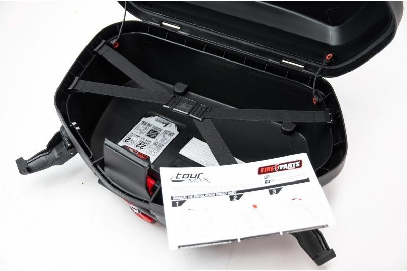 кофры боковые пластиковые комплект, 22л bajaj pn124.030