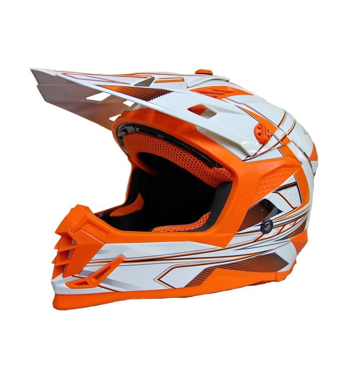 шлем  ataki sc-16 rift оранж/белый глянц