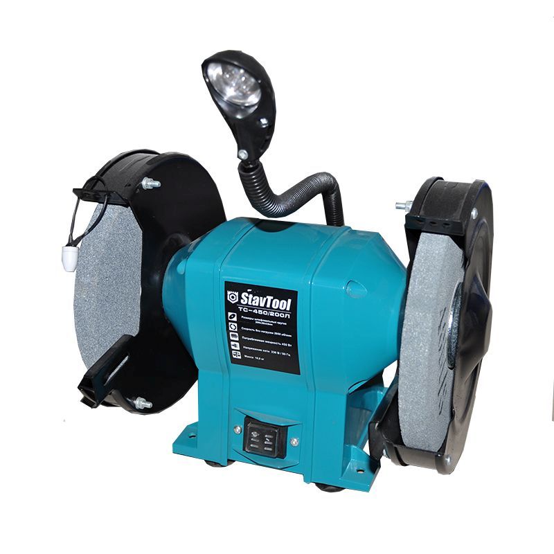 станок точильный stavtool тс-450/200л