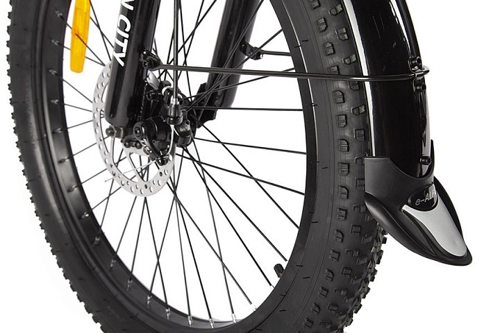 велогибрид eltreco green city e-alfa fat