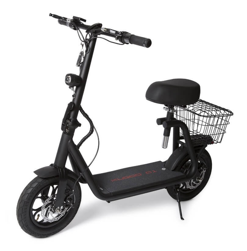 самокат электрический kugoo c1 plus
