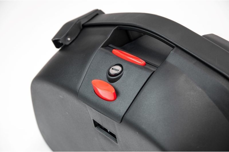 кофры боковые пластиковые комплект, 22л bajaj pn124.030