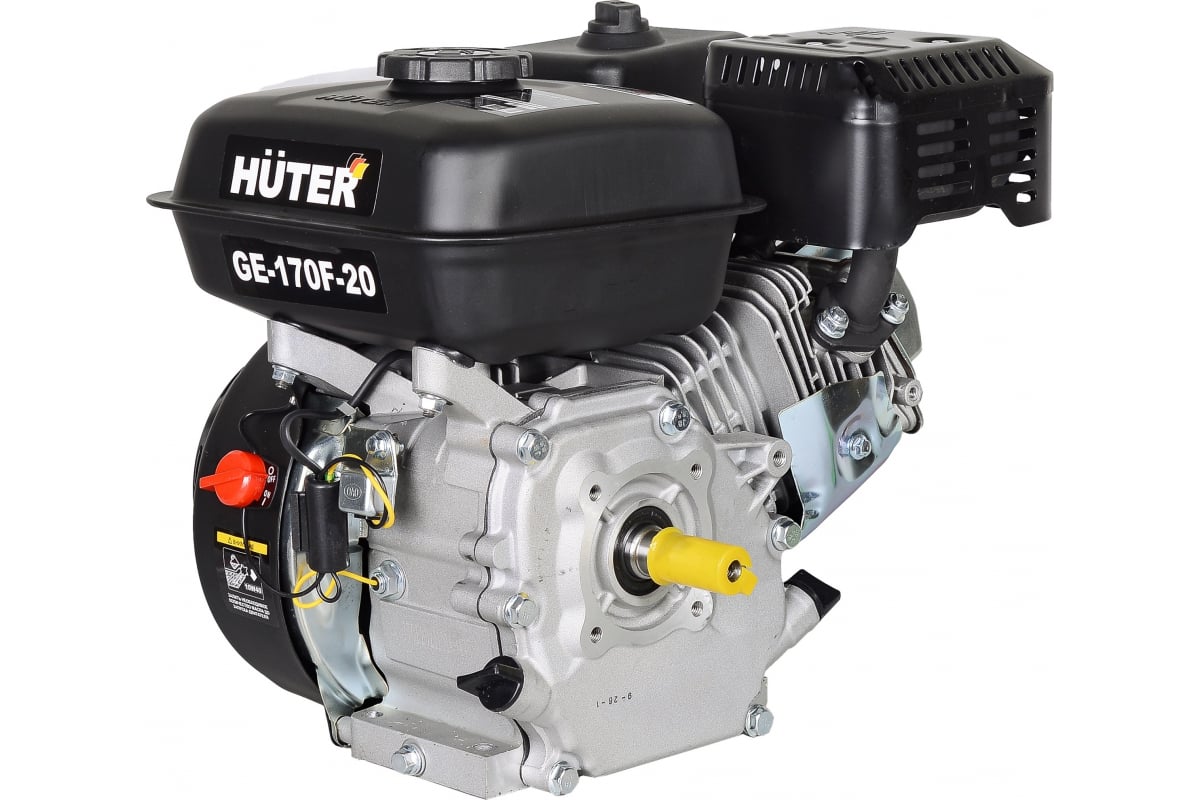 двигатель huter ge-170f-20 70/15/2