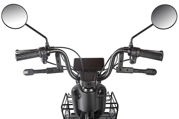 трицикл электрический rutrike шкипер