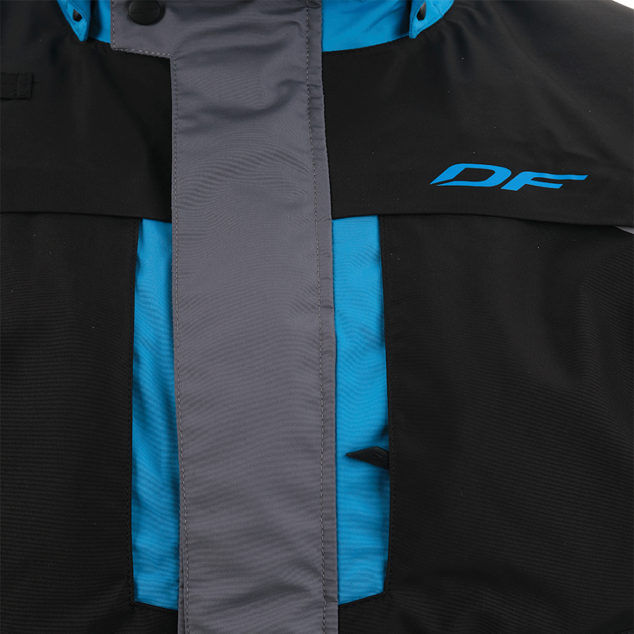 куртка мембранная dragonfly quad pro black-blue (l)