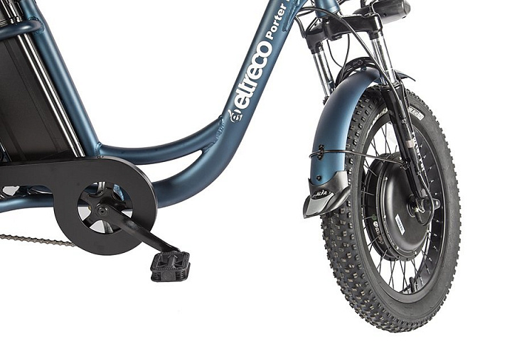 трицикл электрический eltreco porter fat 700 