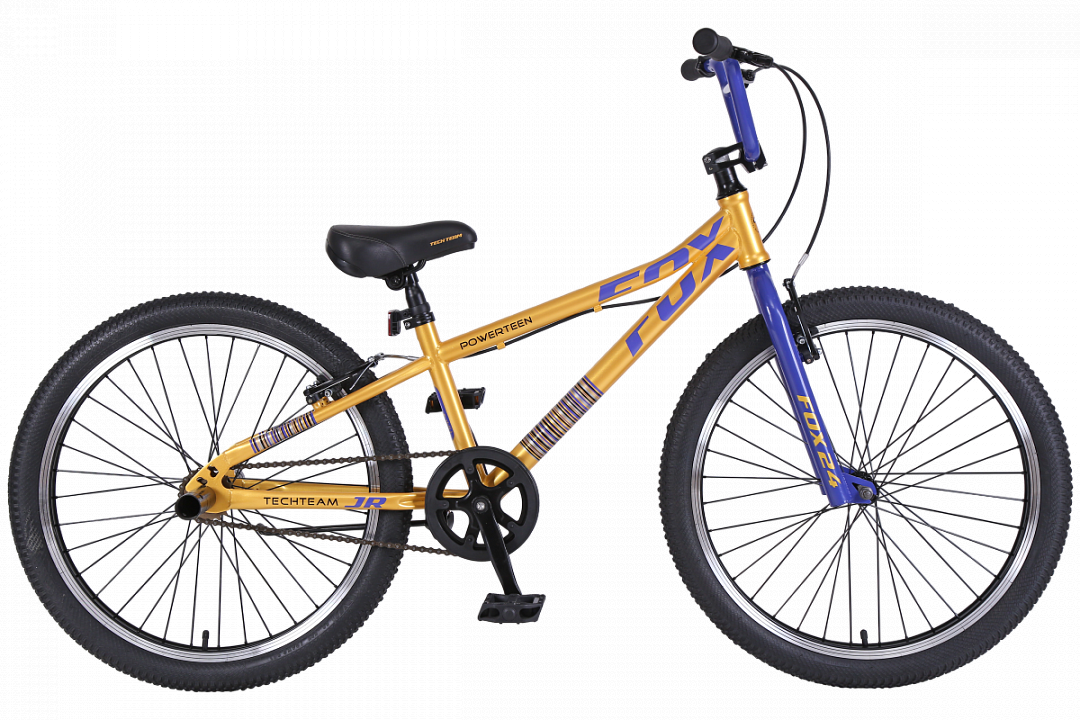 велосипед tech team fox 24" bmx (2 пеги)