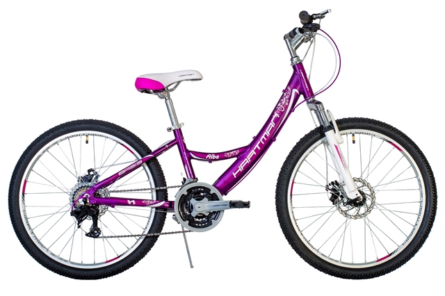 велосипед hartman alba pro disc 24" (basis) 21 ск