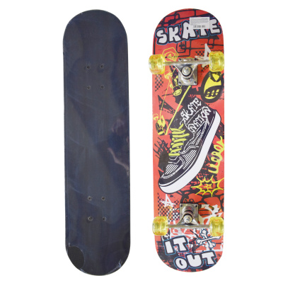 Скейтборд деревяный с принтом 79*20 см