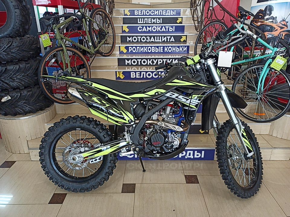 мотоцикл bse z7 green blast