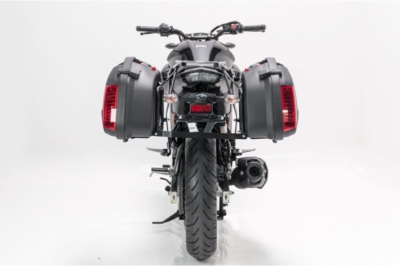 кофры боковые пластиковые комплект, 22л bajaj pn124.030