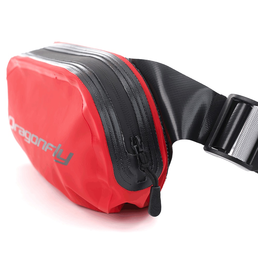 гермосумка поясная df wallet red-black 2л