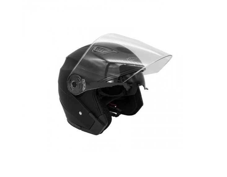 шлем 516 kioshi solid со стеклом и очками черный 304173-7