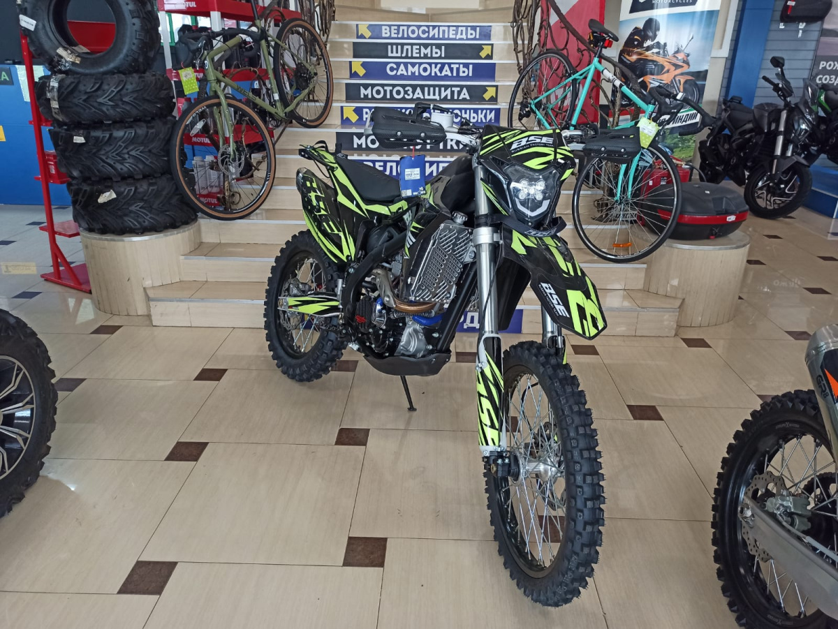 мотоцикл bse z7 green blast