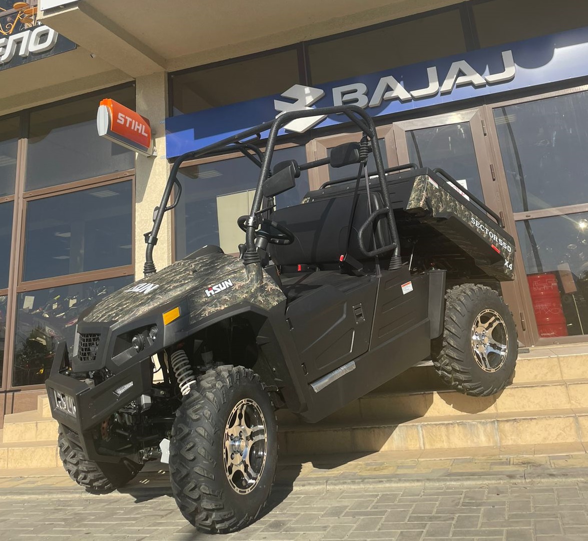 багги hisun sector hs550 utv normal