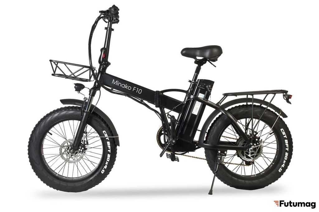 электровелосипед minako f10 48v 12ah 500w