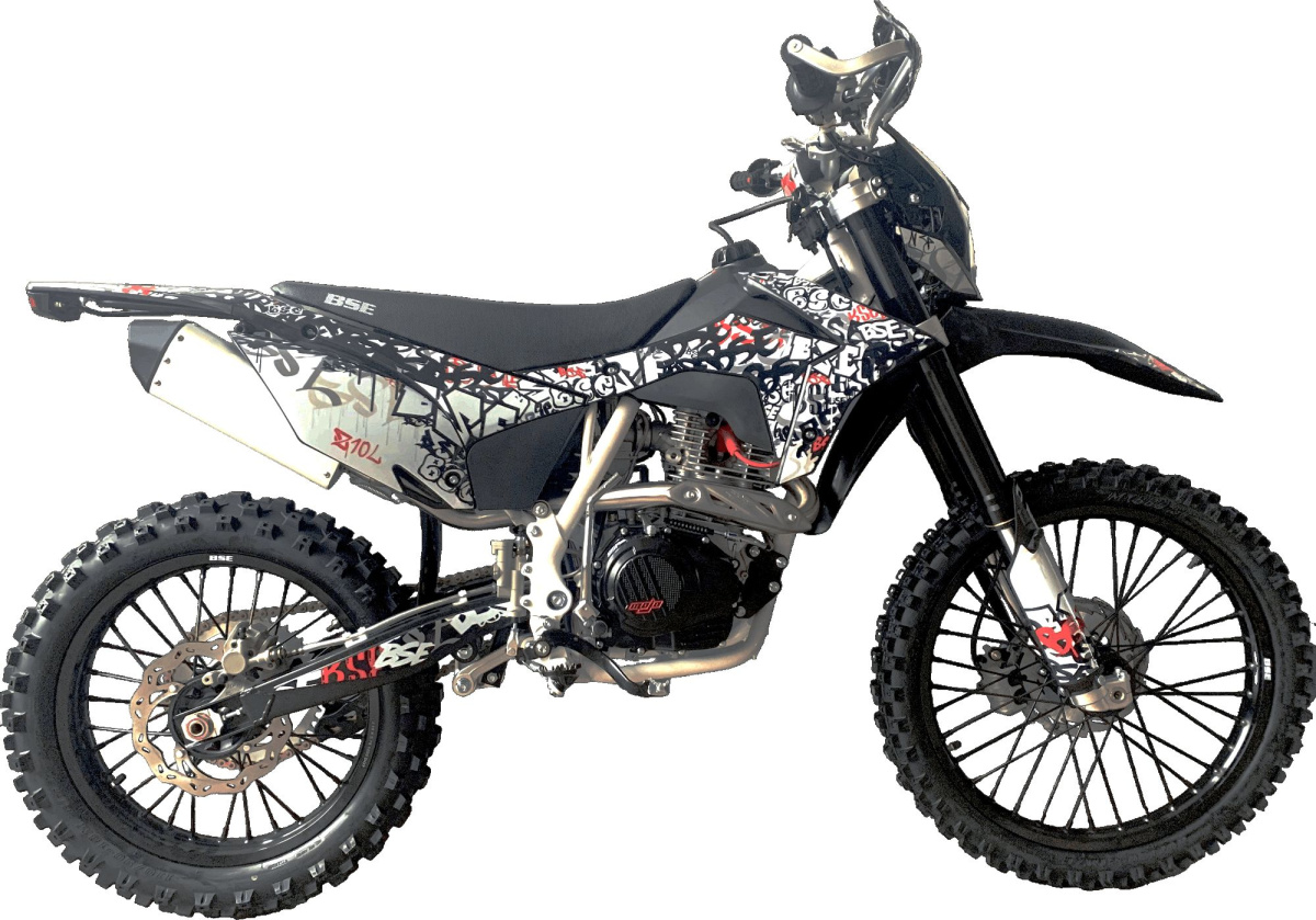 мотоцикл bse z10l graffiti white