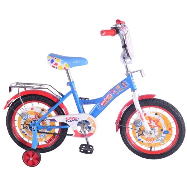 велосипед детский st-16045- gw 16" фиксики