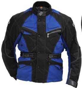 куртка текстильная gx moto vcj-401 l чёрно-сине-серая
